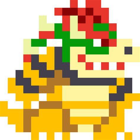 Thumb Image - Bowser Pixel Art Super Mario Maker - 1260x1260 Wallpaper ...