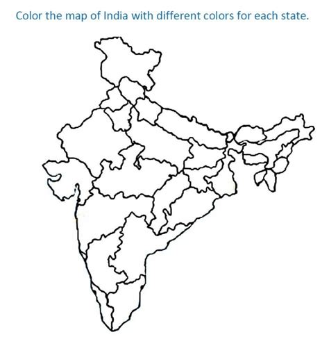 India Map Drawing at PaintingValley.com | Explore collection of India ...