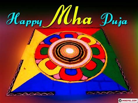 30 Happy Mha Puja, Typical Newari Culture Greeting Cards Images Design