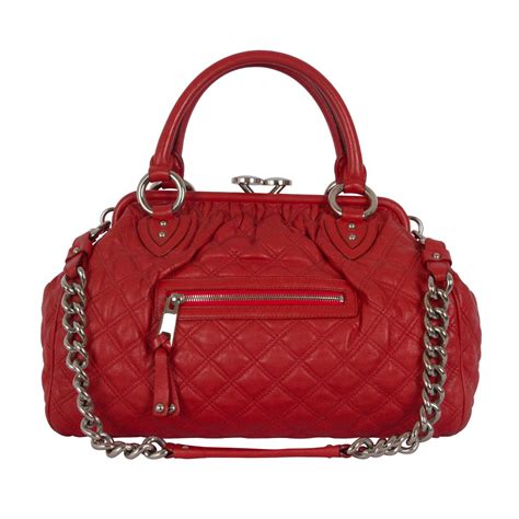 Red Quilted Designer Handbags | semashow.com