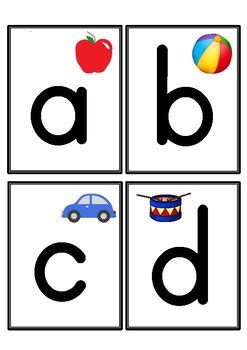 Printable Lower Case Alphabet Flash Cards / Lowercase Alphabet Mini ...