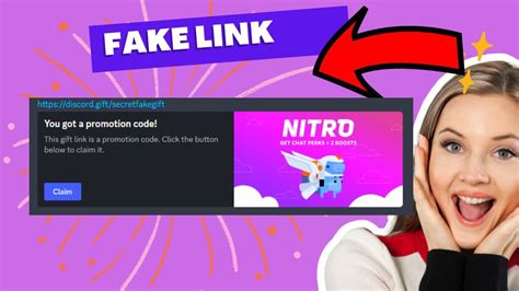 How to Get FAKE Discord Nitro Gift Links (August 2024) - YouTube