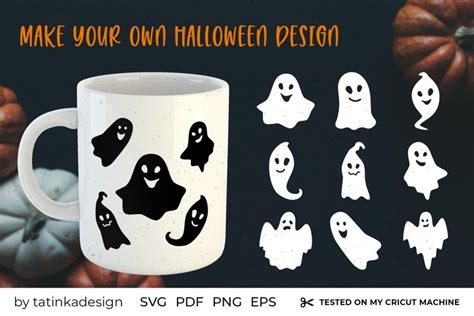 Halloween ghost svg | Ghost silhouette svg