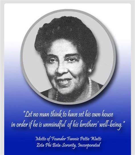 Fannie Pettie Watts | Zeta phi beta, Zeta phi beta founders, Zeta