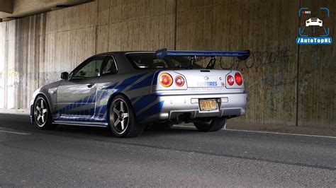 "Brian O'Conner's" 450-HP Nissan R34 Skyline GT-R Visits Europe, Gets ...