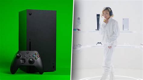 New White Xbox Series X Console Seen In A Logitech Advert