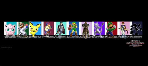 Super Smash Bros. Melee - Unlockable Characters by quintonshark8713 on ...