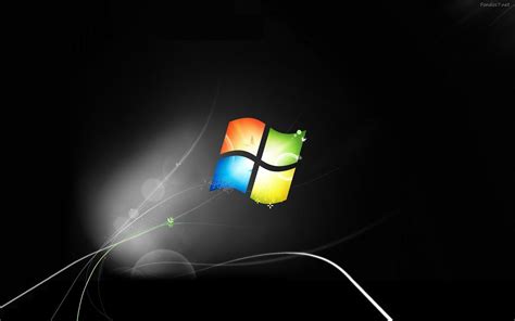 Black Windows 7 Wallpapers - Wallpaper Cave