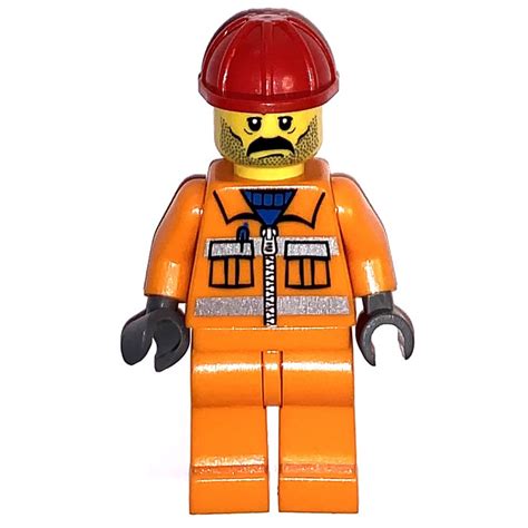 LEGO Construction Worker Minifigure | Brick Owl - LEGO Marketplace