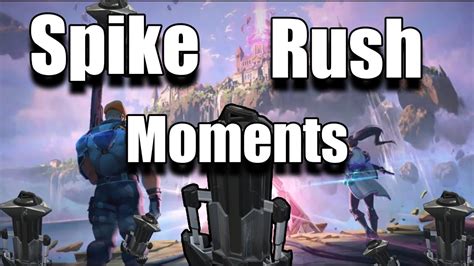 Valorant Spike Rush Moments - YouTube