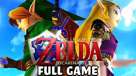 The Legend of Zelda Ocarina of Time HD - Full Game Walkthrough (All ...