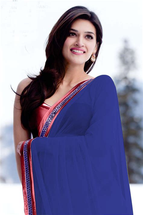 Kriti Sanon | Kriti Sanon in Saree | Kriti Sanon Saree in Heropanti ...