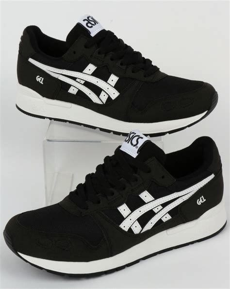 Asics Gel-Lyte Trainers Black/White | 80s casual classics