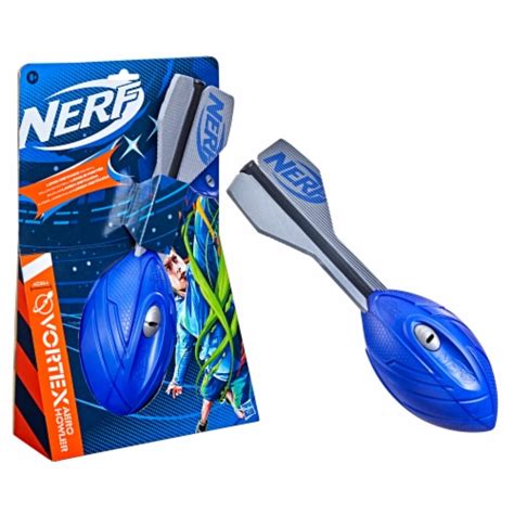 NERF Vortex Aero Howler Foam Football - Blue and Gray, 1 ct - Fry’s ...