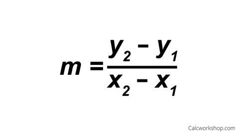 Slope Formula