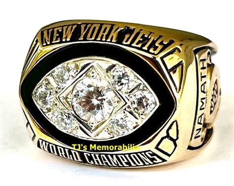 1968 NEW YORK JETS SUPER BOWL III CHAMPIONSHIP RING - Buy and Sell ...