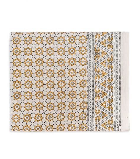 Nappe coton 175x350 cm Phool | Jamini