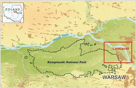 1. Map of the Vistula River Valley case study area. | Download ...