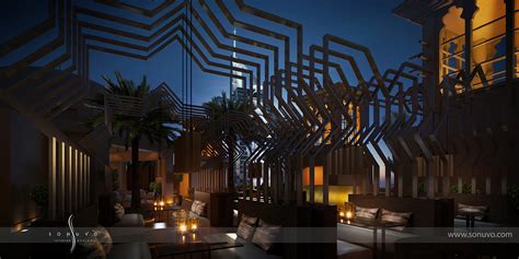 Shisha cafe in Dubai on Behance