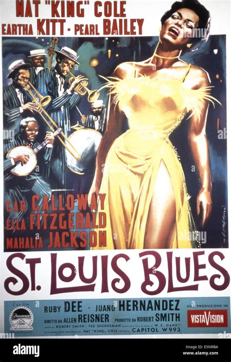 ST. LOUIS BLUES, Eartha Kitt, 1958 Stock Photo - Alamy