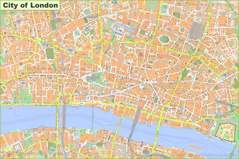 City Map Of London England Map 1980 | The Best Porn Website