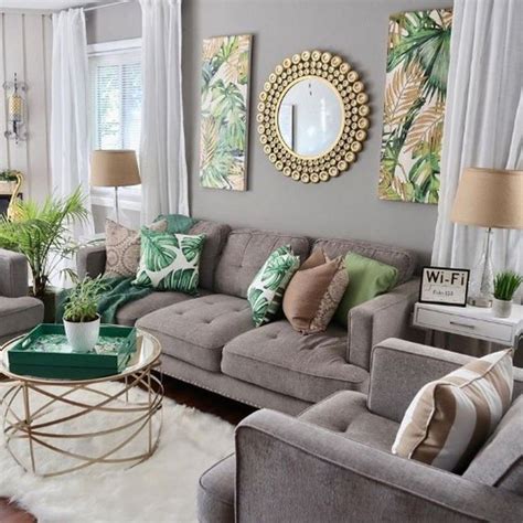 30+ Olive Green And Grey Living Room – HomeDecorish