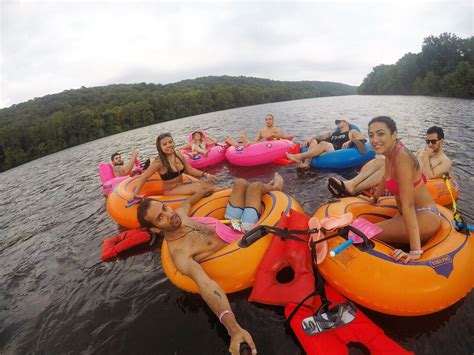 Experiencing the Delaware Water Gap: Delaware River Tubing | From One ...