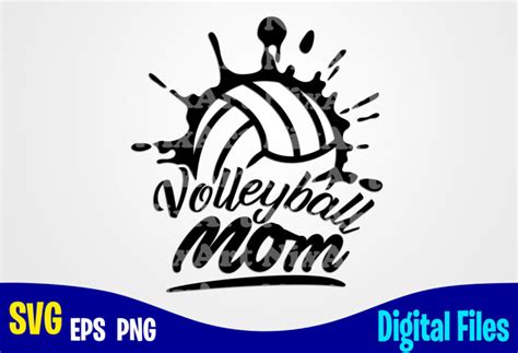 Volleyball Mom Svg Free - 1763+ SVG Images File - Download Free SVG Cut ...