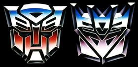 Decepticon And Autobot Logo