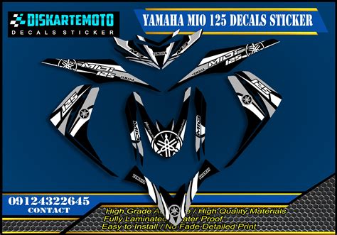 Yamaha Mio i 125 M3 Decals Sticker | Lazada PH