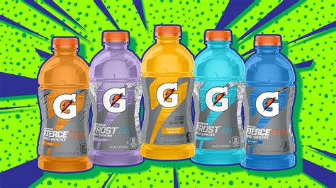 All the Gatorade Flavors, Ranked (Gatorlyte and Gatorade Energy Drinks ...