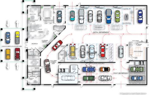 Automotive Workshop Floor Plan Layout - floorplans.click