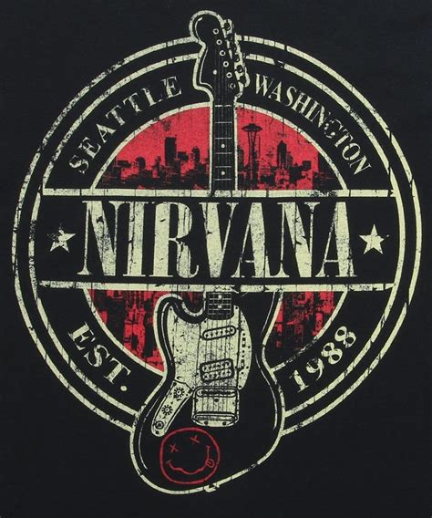 nirvana logo | Band posters, Nirvana art, Nirvana band