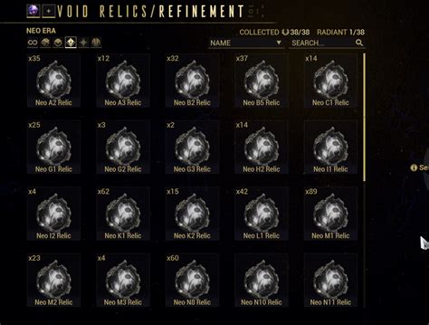 Convert Void Relics for Void Traces - General - Warframe Forums