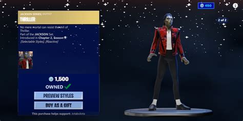 Fortnite Has A New Michael Jackson Skin – THRILLER! | EarlyGame