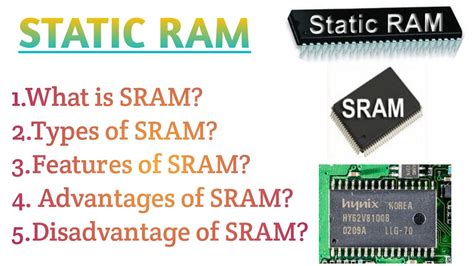 What is static ram in hindi|what is SRAM|types of static ram|definition ...