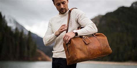 The Best 4 Leather Weekender Bags for Men in 2022 – The Real Leather ...