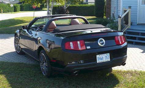 Black 2010 Ford Mustang GT Convertible - MustangAttitude.com Photo Detail