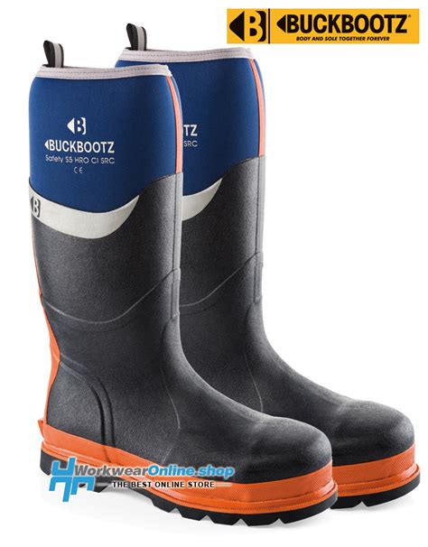 Buckbootz Safety boots S5 - BBZ6000BL - WorkwearOnline.shop