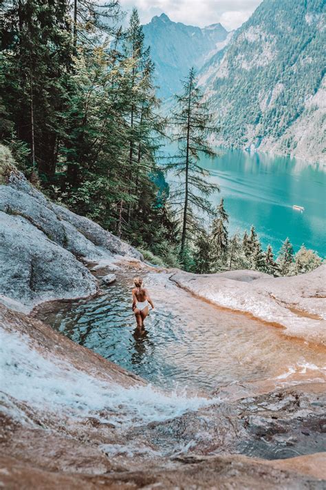 Königssee Naturpool und Wasserfall Weg und die schönsten Plätze ...