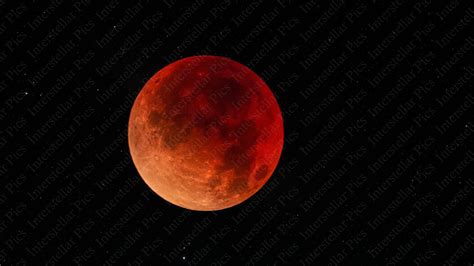 Total Blood Moon/lunar Eclipse Digital Art Printable Wall Art Printable ...