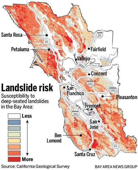 Mudslides In California Map - Subway Map