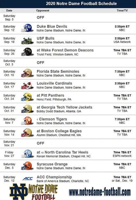 Notre Dame Football Printable Schedule 2024 - Olympics 2024 Schedule