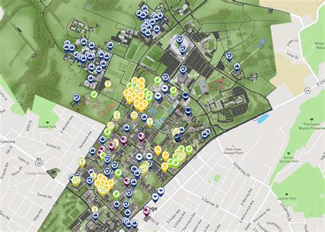 Penn State Launches Interactive Campus Maps Systemwide -- Campus Technology