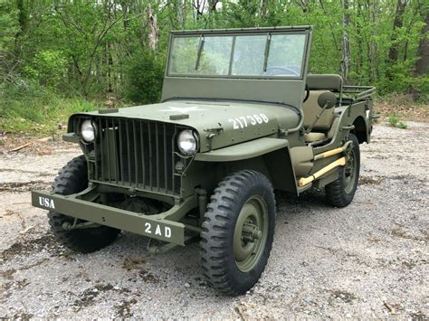 1942 Willys MB Military Jeep for sale