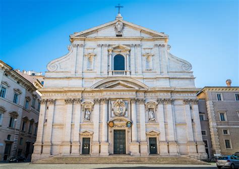 Der Kubus in der römischen Jesuitenkirche - Katholisches