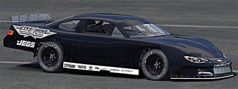 Blacked Out Super Late Model by Jake Watson - Trading Paints