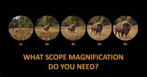 What Scope Magnification Do You Need? The Ultimate Guide - Tactical ...