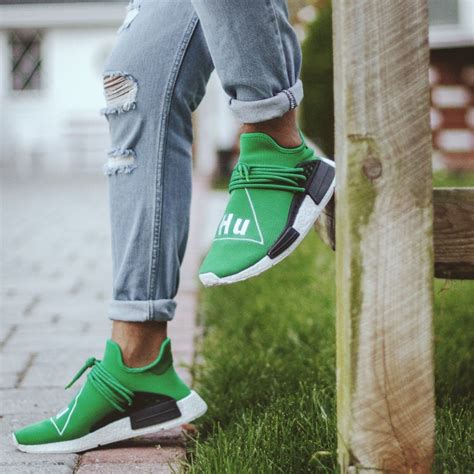 Pharrell x adidas NMD Human Race - Green BB0620 - KicksOnFire.com