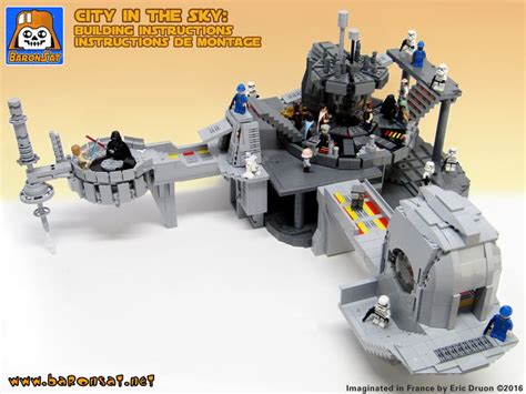 Lego building instructions Cloud City Bespin custom MOC | Lego death ...